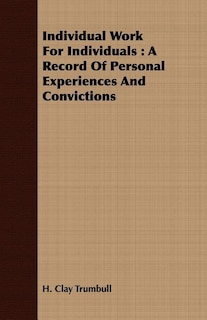 Front cover_Individual Work for Individuals
