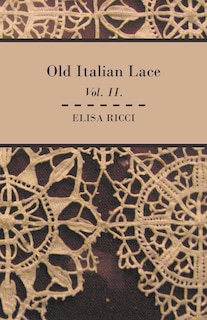 Front cover_Old Italian Lace - Vol. II.