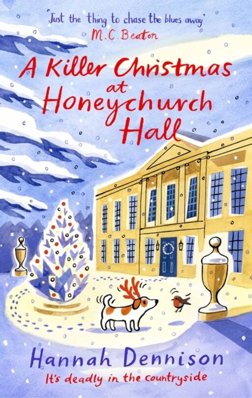 Front cover_A Killer Christmas at Honeychurch Hall