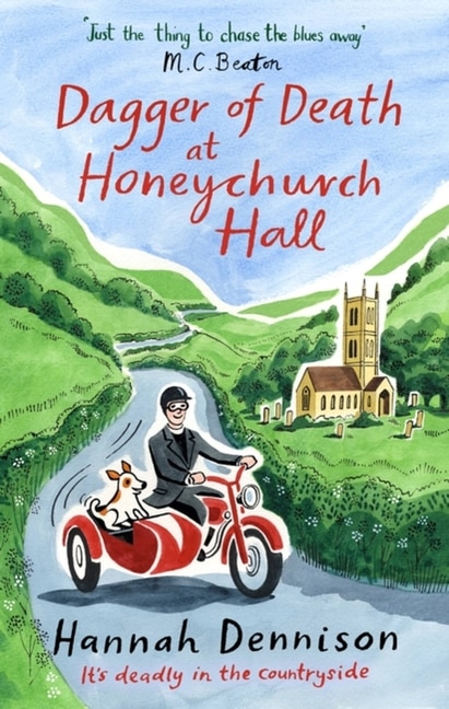 Front cover_Dagger of Death at Honeychurch Hall
