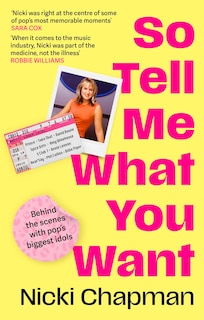 Front cover_So Tell Me What You Want