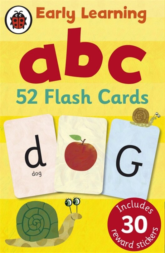 Front cover_Early Learning Abc 52 Flash Cards