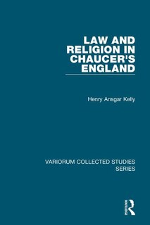 Couverture_Law And Religion In Chaucer's England