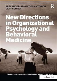 Couverture_New Directions In Organizational Psychology And Behavioral Medicine