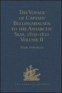 Couverture_The Voyage of Captain Bellingshausen to the Antarctic Seas, 1819-1821