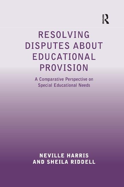 Couverture_Resolving Disputes About Educational Provision