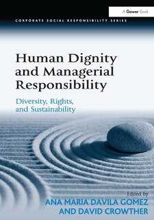 Couverture_Human Dignity And Managerial Responsibility