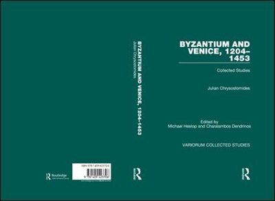 Front cover_Byzantium and Venice, 1204+1453
