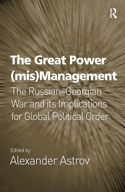 Front cover_The Great Power (mis)management