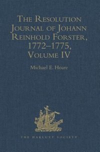 Couverture_The Resolution Journal of Johann Reinhold Forster, 1772+1775