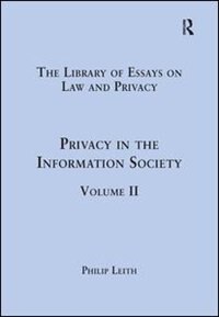 Couverture_Privacy In The Information Society