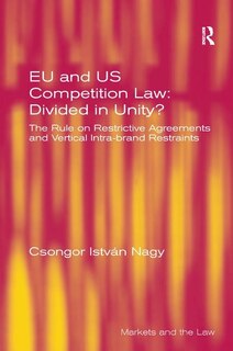 Front cover_Eu And Us Competition Law