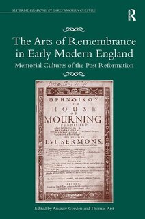 Couverture_The Arts Of Remembrance In Early Modern England