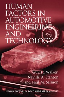 Couverture_Human Factors In Automotive Engineering And Technology