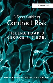 Front cover_A Short Guide To Contract Risk