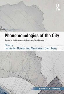 Couverture_Phenomenologies Of The City