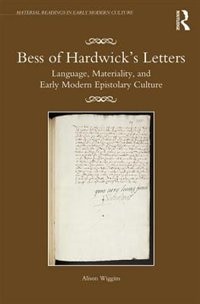 Couverture_Bess Of Hardwick's Letters