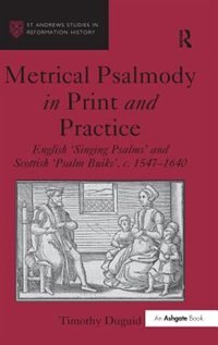 Couverture_Metrical Psalmody In Print And Practice
