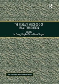 Couverture_The Ashgate Handbook of Legal Translation