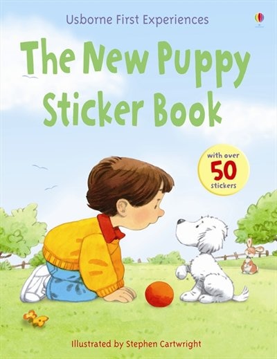 Couverture_New Puppy Sticker Book (usborne First Experiences)