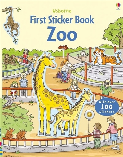 Front cover_First Sticker Book Zoo