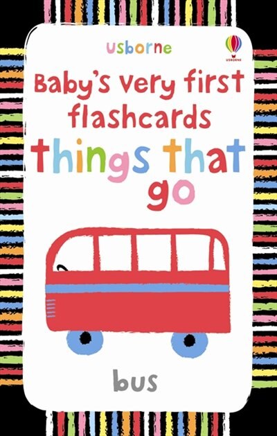 Front cover_Things That Go (Baby's Very First Flashcards)