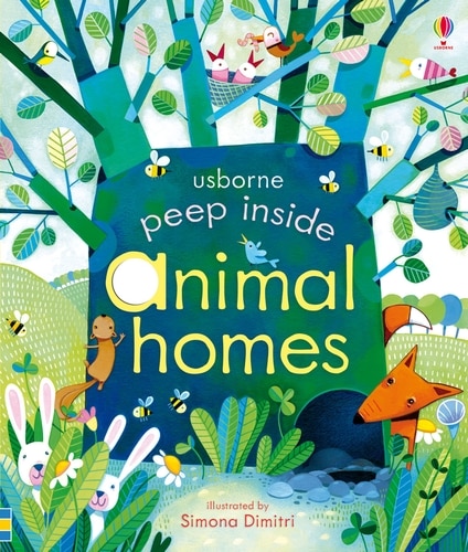 Couverture_Peep Inside Animal Homes