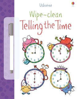 Front cover_Wipe-clean Telling The Time
