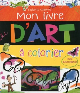 Couverture_Mon livre d'art &agrave; colorier