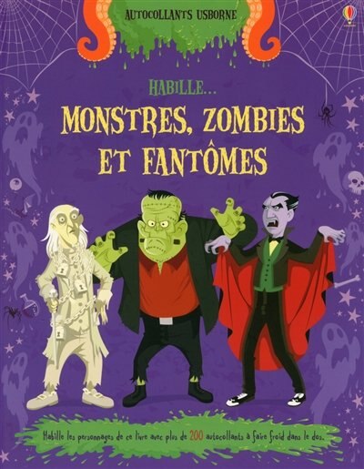 Couverture_Habille les fantômes et les monstres