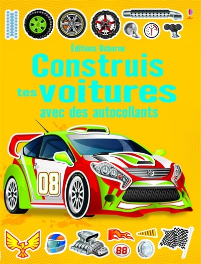 Front cover_Construis tes voitures avec des autocollants