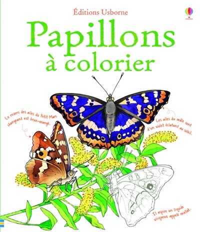 Couverture_Papillons à colorier