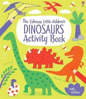 Front cover_Little Children's Dinosaur Activity Book
