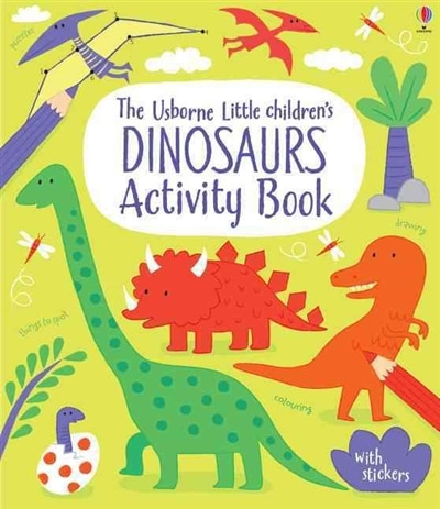 Front cover_Little Children's Dinosaur Activity Book