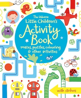 Couverture_Little Children's Activity Book Mazes, Puzzles, Colouring & Other Activities