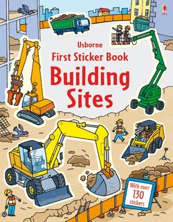 Front cover_FIRST STICKER BOOK BUILDING SITES