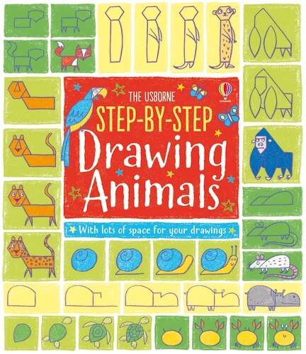 Front cover_Step-By-Step Drawing Animals