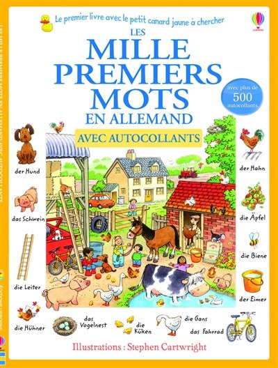 Couverture_Les mille premiers mots en allemand