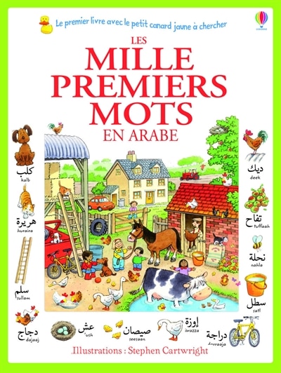 Front cover_Les mille premiers mots en arabe