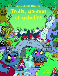 Trolls, gnomes et lutins Livre autocollants