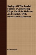 Front cover_Sayings of the Jewish Fathers