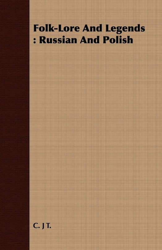 Front cover_Folk-Lore and Legends