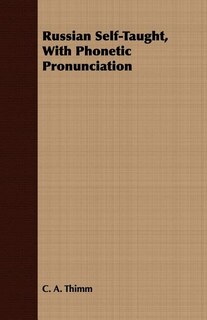 Couverture_Russian Self-Taught, With Phonetic Pronunciation