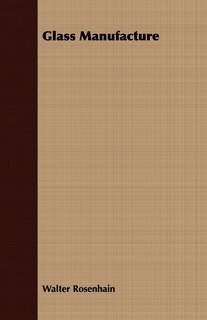 Front cover_Glass Manufacture