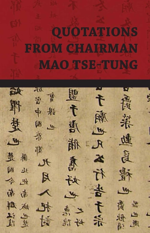 Couverture_Quotations from Chairman Mao Tse-Tung