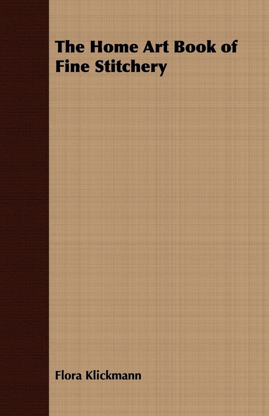 Front cover_The Home Art Book of Fine Stitchery