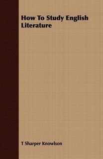 Couverture_How To Study English Literature