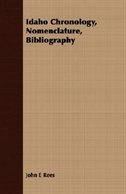 Couverture_Idaho Chronology, Nomenclature, Bibliography