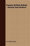 Front cover_Popular British Ballads - Ancient And Modern