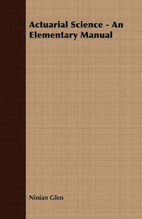 Couverture_Actuarial Science - An Elementary Manual